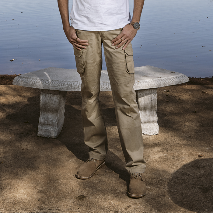 Heritage Cargo Trousers Mens