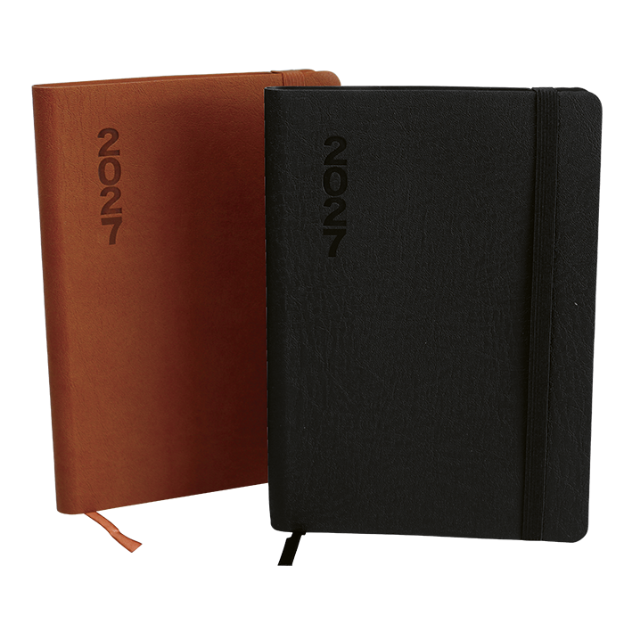 2027 Soft Touch Square A5 Diary
