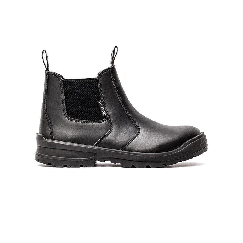 Terrapod Incredible Ladies Soft Toe Leather Chelsea Utility Boot